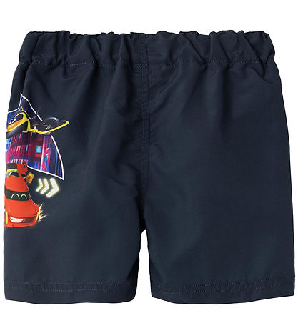 Name It Bådeshorts - NmmMicco Batwheels - Dark Sapphire