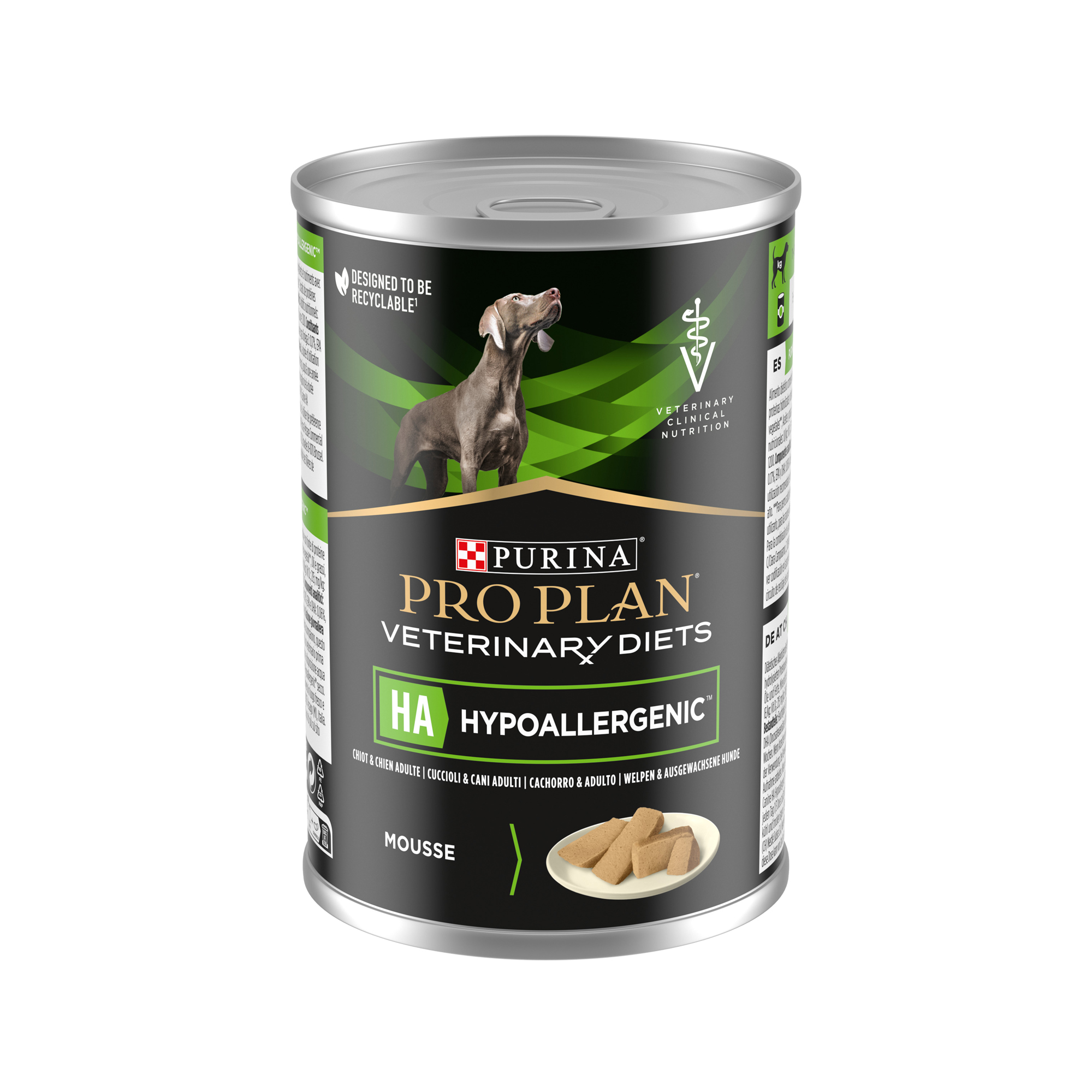 Purina Pro Plan Veterinary Diets HA Hypoallergeen - Hond - Blik