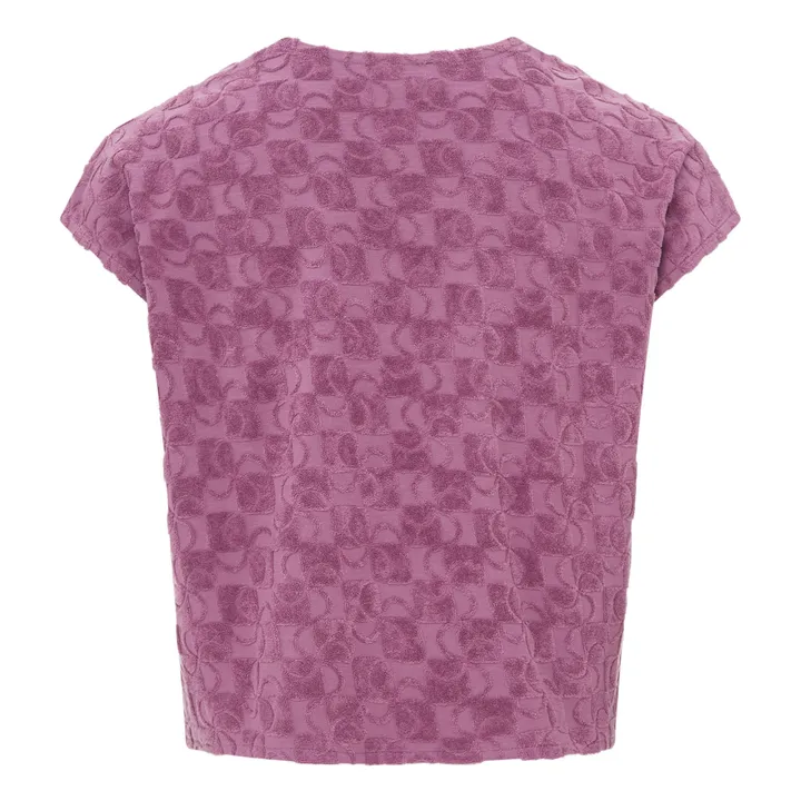 Alma Deia T-Shirt en Eponge Organique | Prune