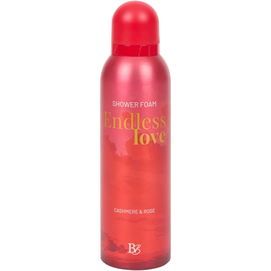 Mousse de douche Body Benefits Endless Love Cachemire & Rose