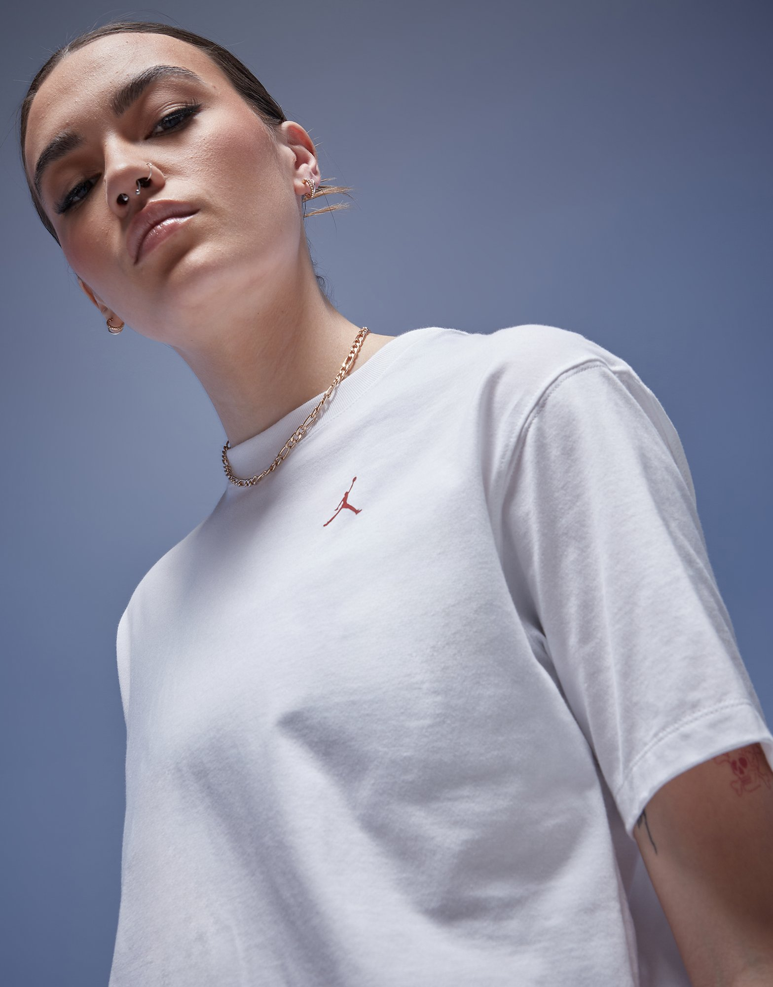 Jordan T-shirt Back Logo Femme