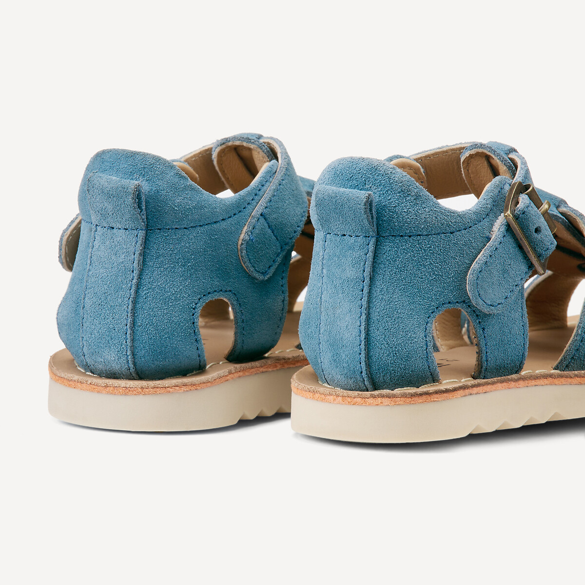 COLEÇÕES LA REDOUTE<br>Leren sandalsen