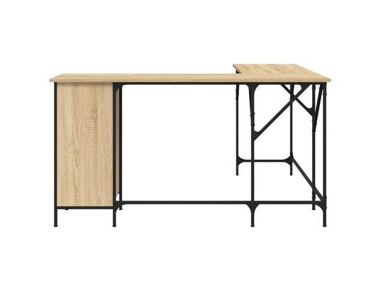 VIDAXL - Bureau chêne sonoma 141x141x75 cm bois d'ingénierie