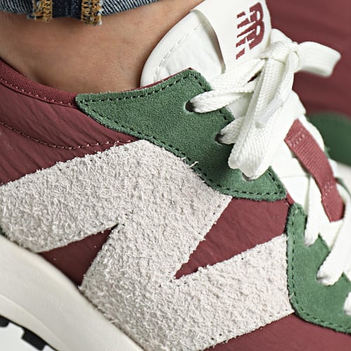 Baskets 327 WS327UO Forest Green Wine