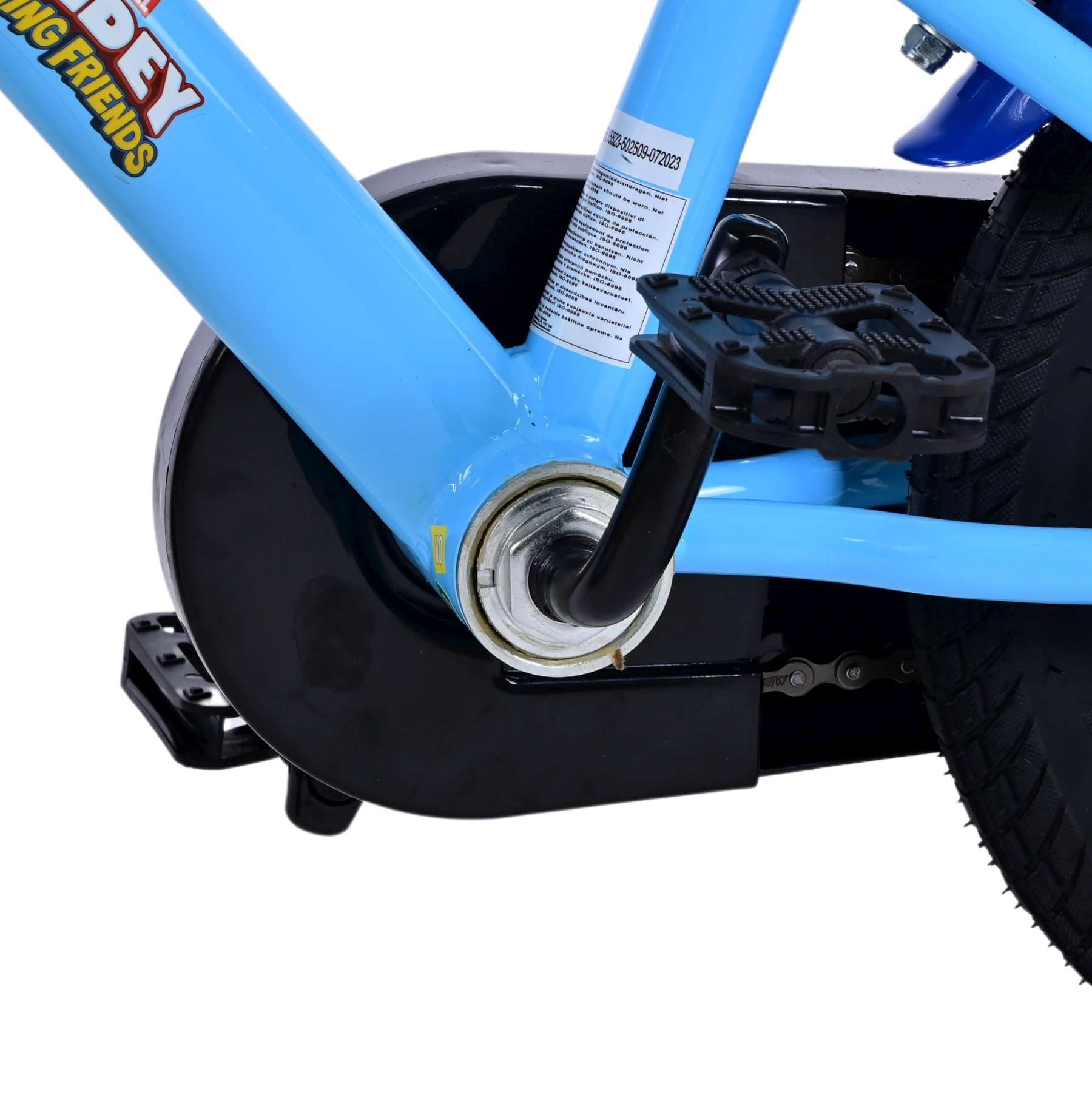Kinderfahrrad Spidey für Jungen 12 Zoll Kinderrad in Blau Fahrrad