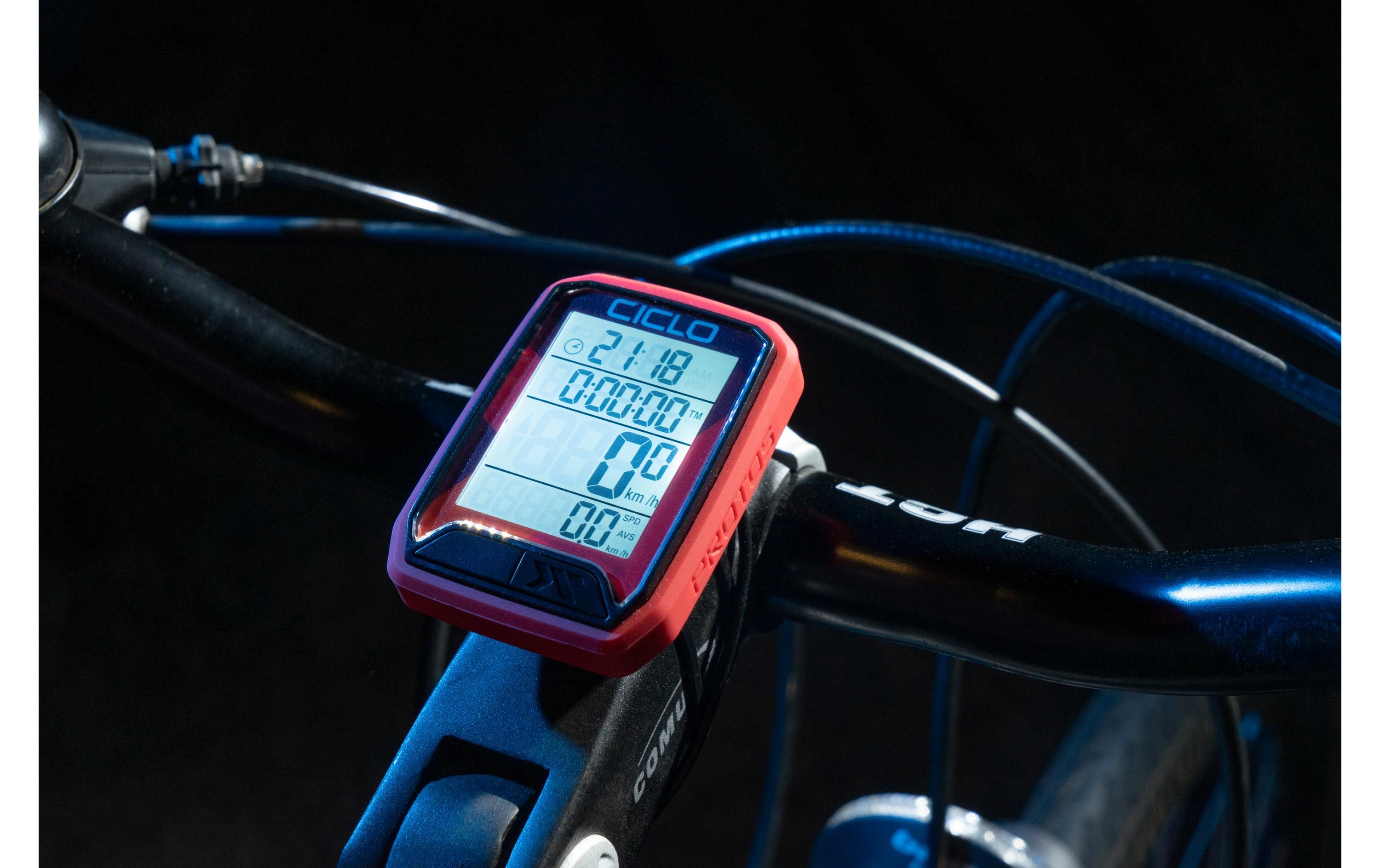 Velo-Tacho Protos 213 SchwarzDrahtloser Fahrradcomputer