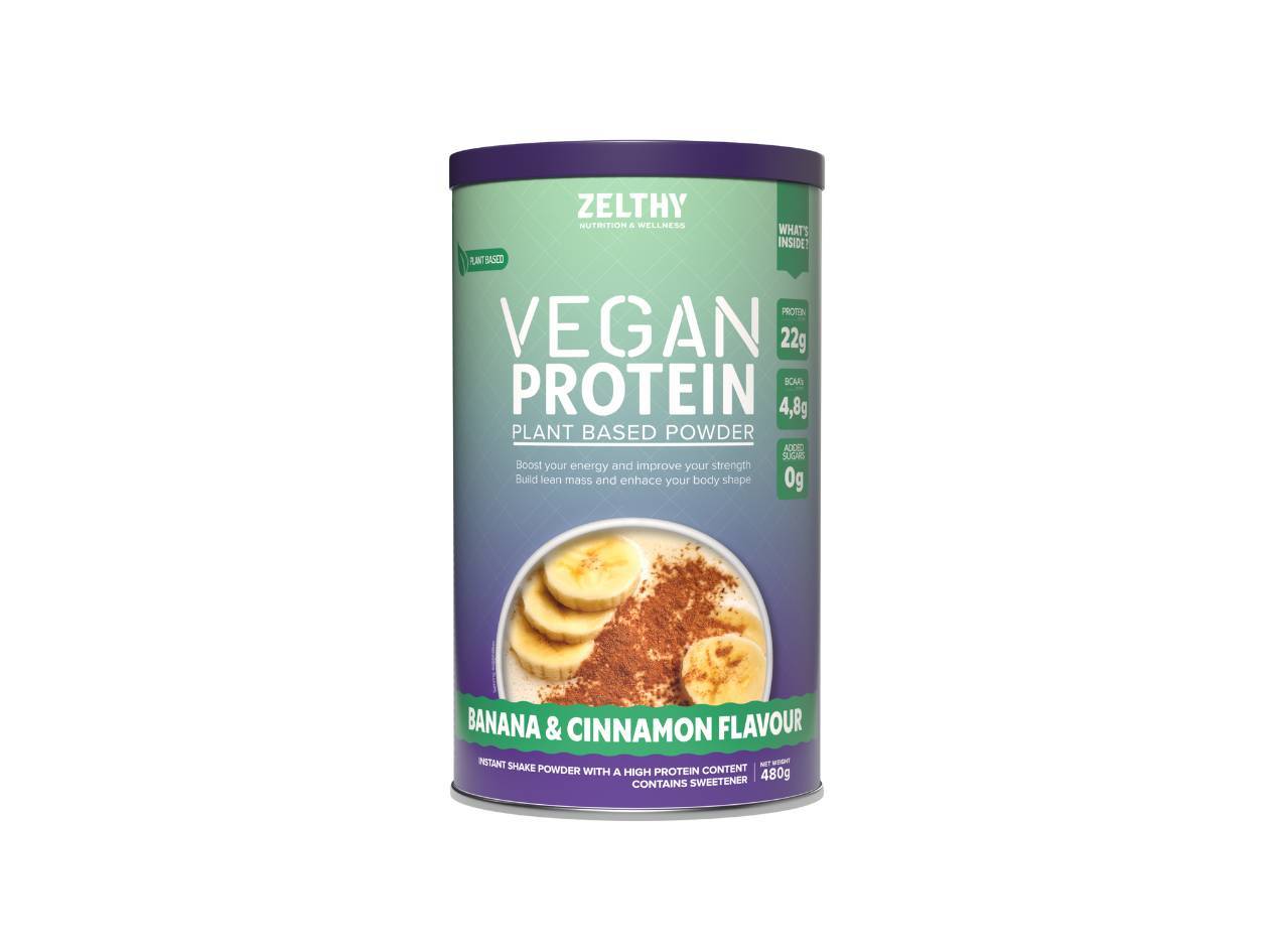 PROTEINA VEGETAL ZELTHY BANANA E CANELA 480G