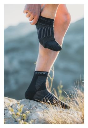 Chaussettes Raidlight x Le Slip Français Marathon Noir