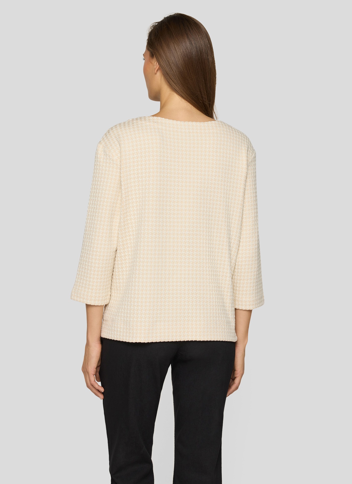 Rabe 3/4-Arm-Shirt , mit grafischem Muster