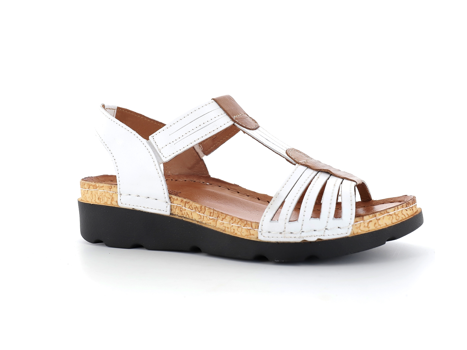 K brand-IZA Cuir Blanc