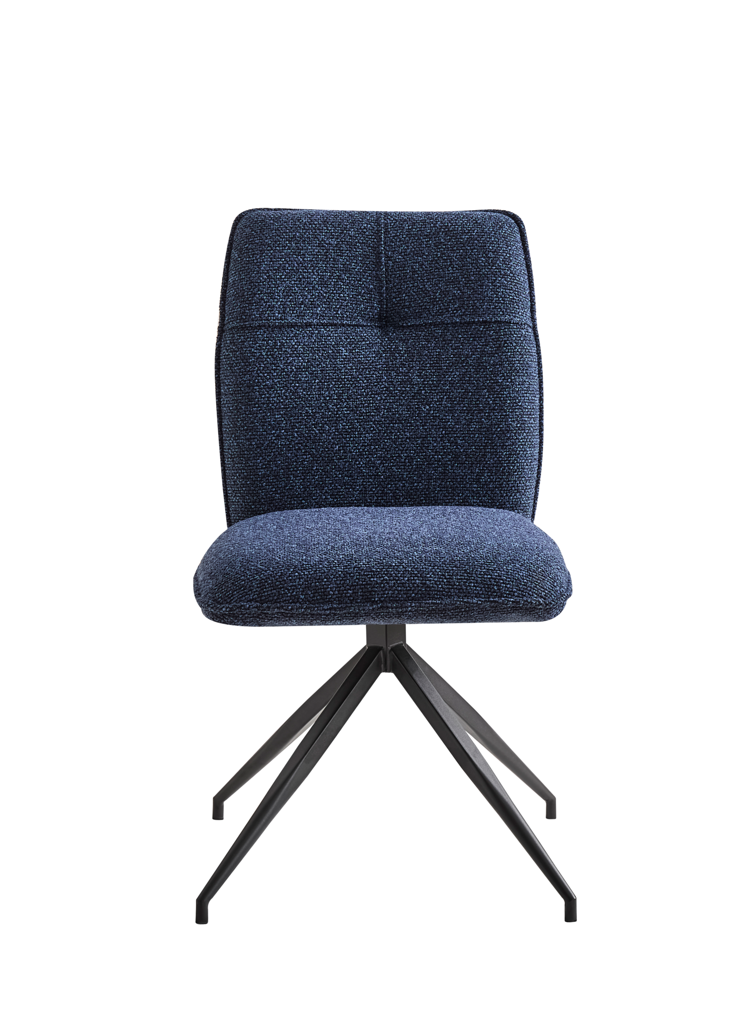 Alice stoel stof blauw