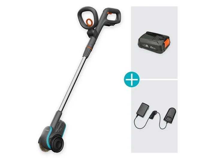 Gardena Batteridrevet fugerenser EasyWeed 1800/18V, sæt