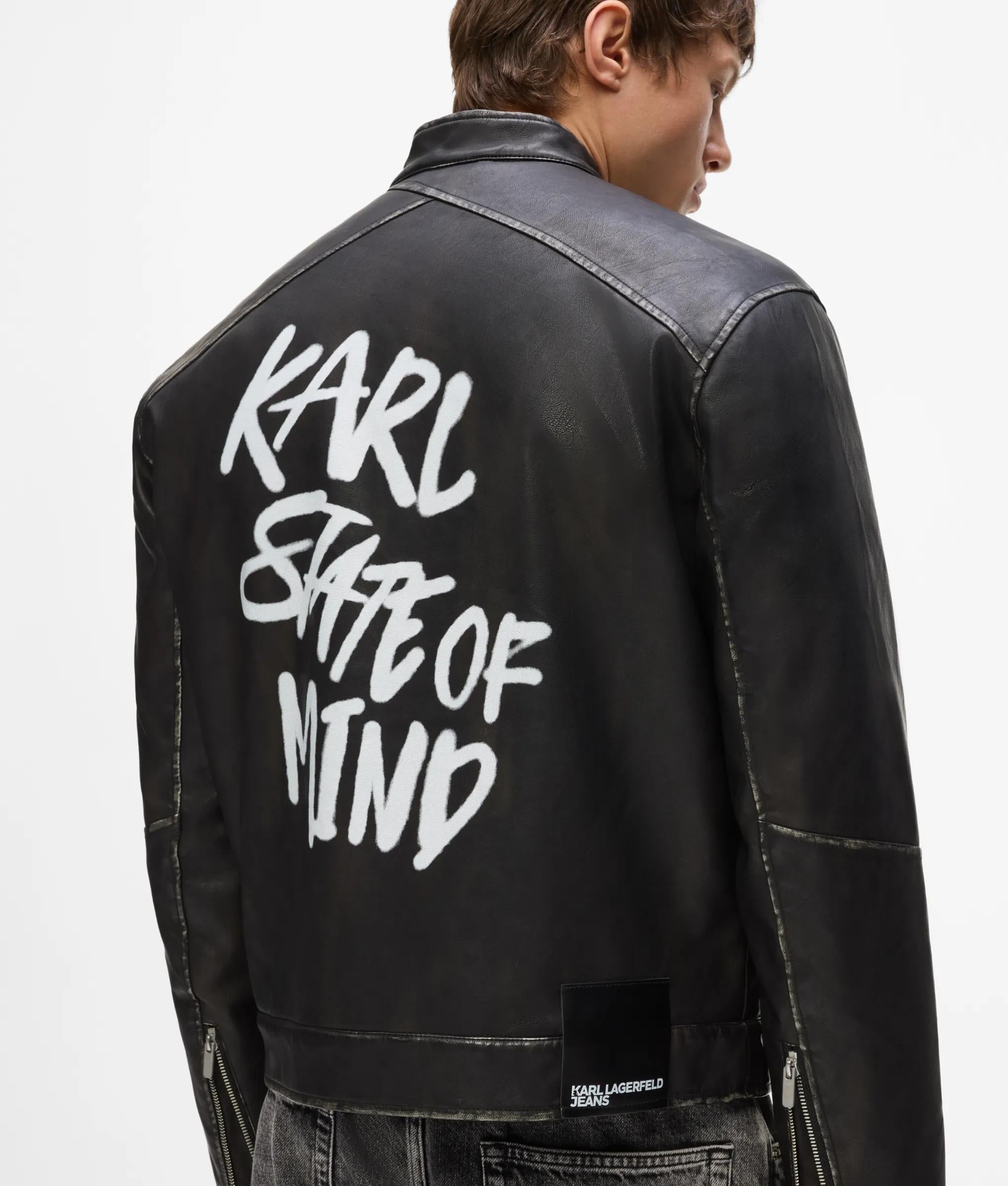 Karl Quote Biker jack