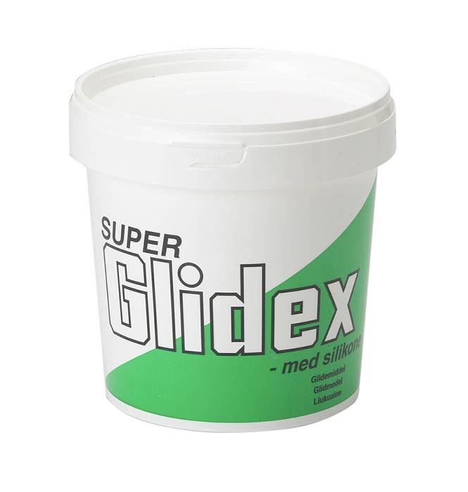 Super Glidex glidemiddel med silikone 1 kg