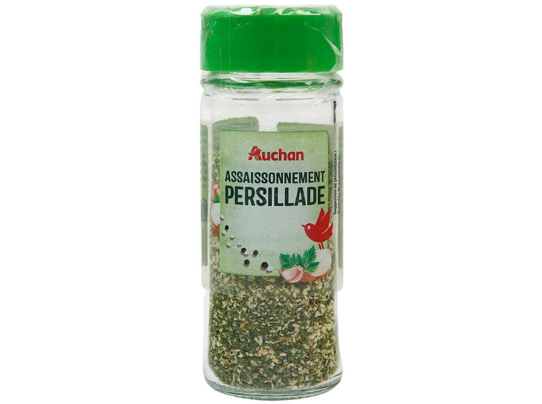 MISTURA ESPECIARIAS SAL AUCHAN EM FRASCO 40G