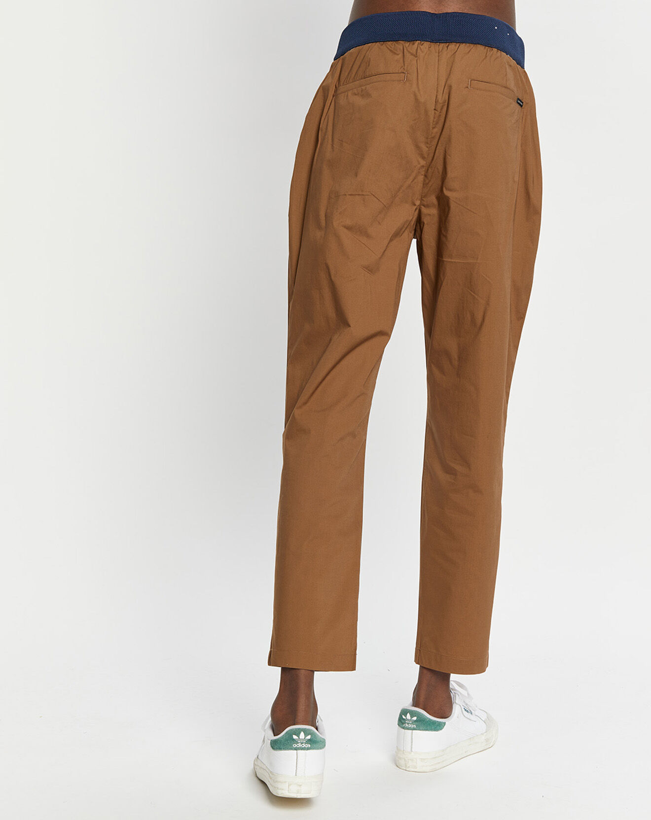 Scotch & Soda Pantalon Regular Fit Fave Tapered marron