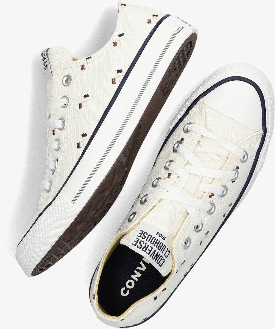CONVERSE witte converse lage sneakers chuck taylor all star