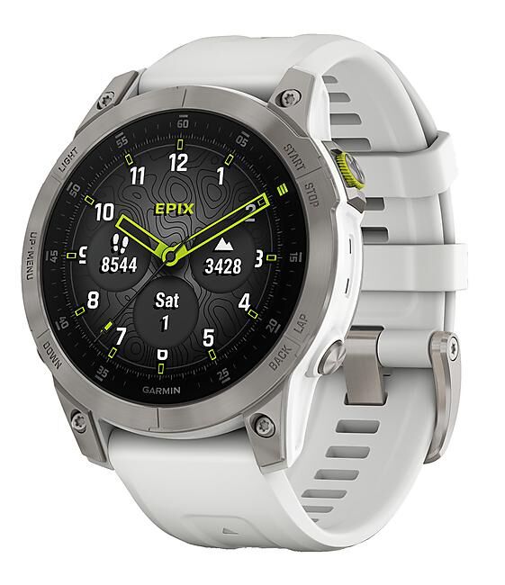 GARMIN - MONTRE GPS EPIX SAPPHIRE TITANE