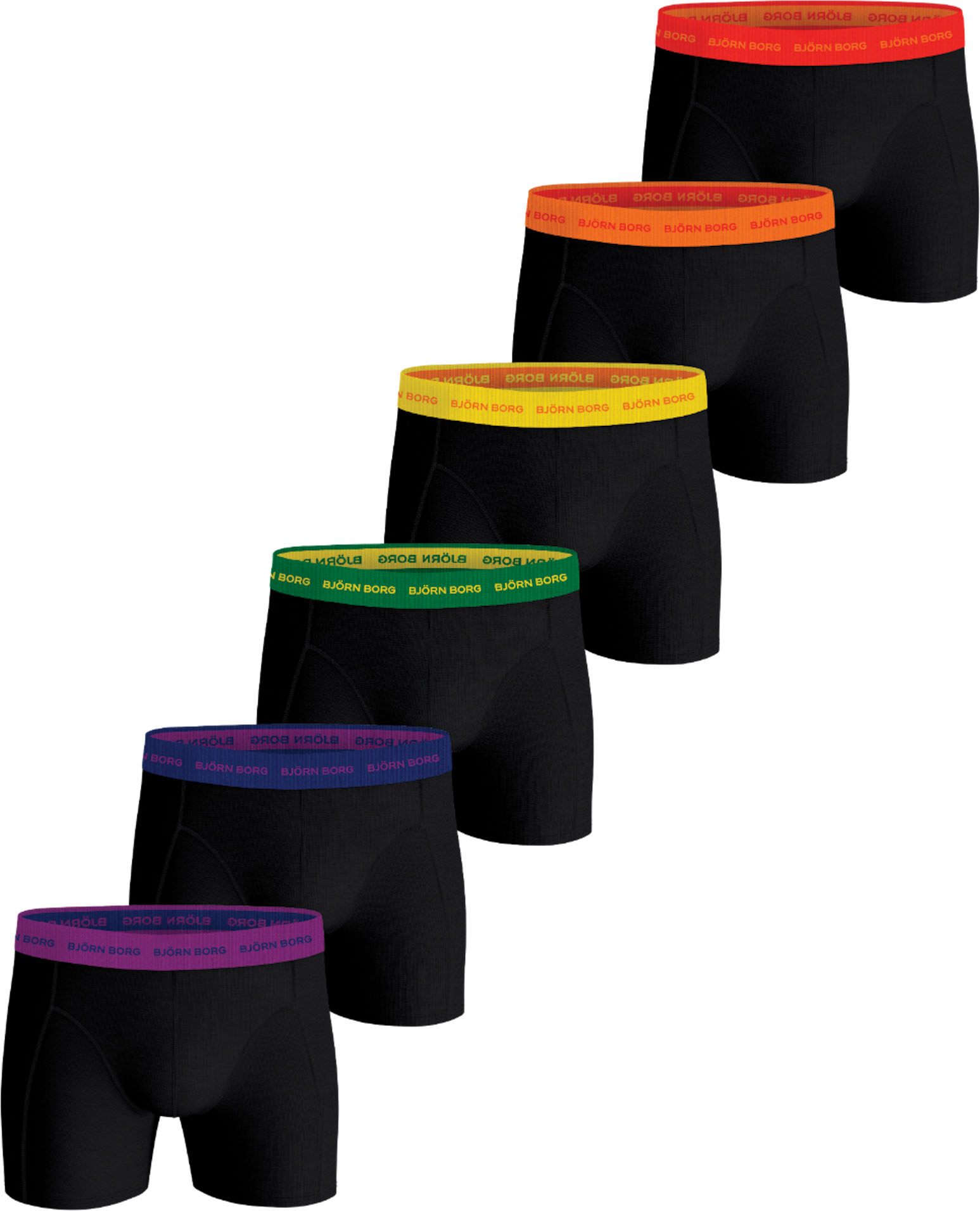 6p Cotton Stretch Boxer Herre MP001/Multipack 1