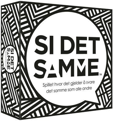 Kylskåpspoesi Si det samme