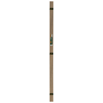Lattenwand Decowall MDF donker eiken, lengte 260 cm, 5 stuks