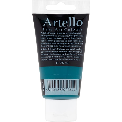 Artello akrylmaling 75 ml - Turquoise Green