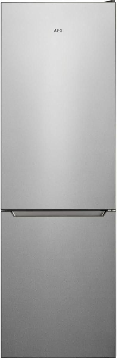 AEG ORC5S331EX 5000 ColdSense Freistehende Kühl-Gefrierkombination - 339L,1860mm,LowFrost,LED-Beleuchtung,Inverter Kompressor,FrostMatic,Automatisches Abtauen,Edelstahl