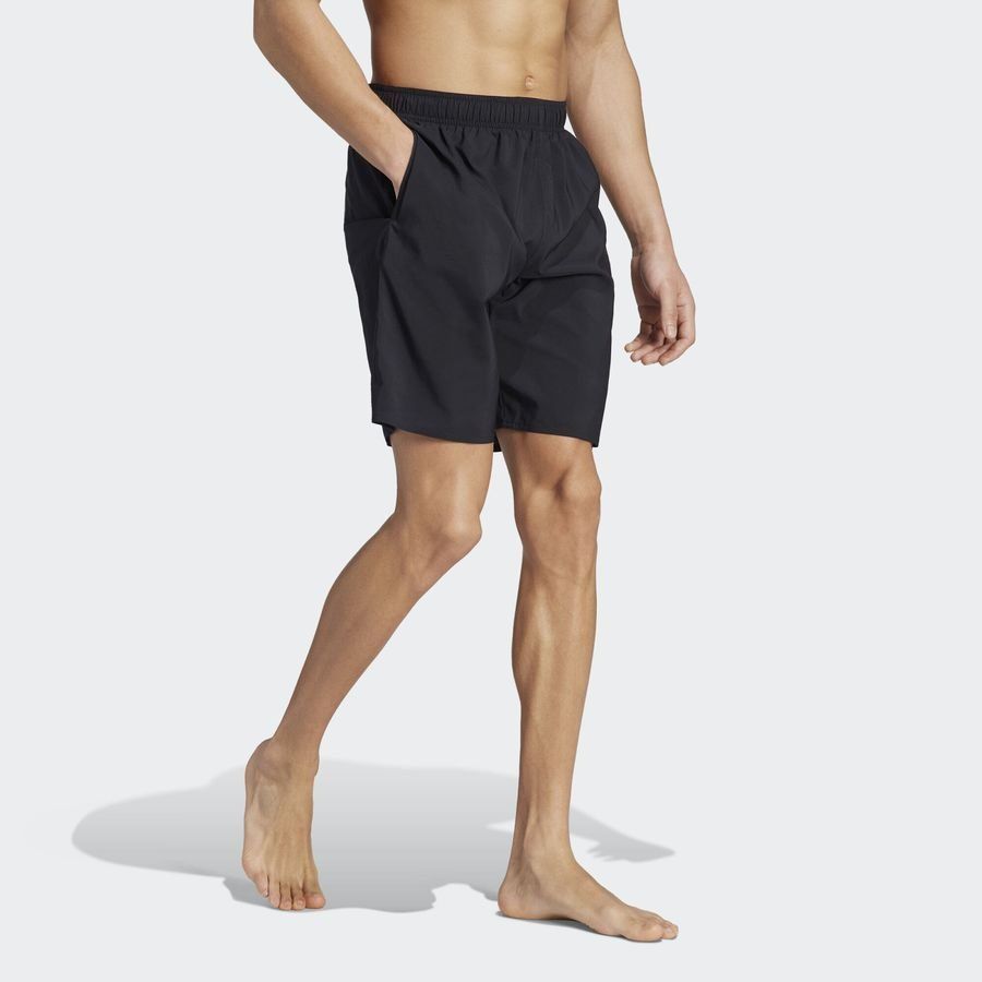 Adidas Short de bain uni de longueur classique CLX