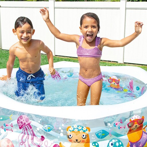 Piscina hexagonal inflável Intex 191x178x61 cm - 510 L