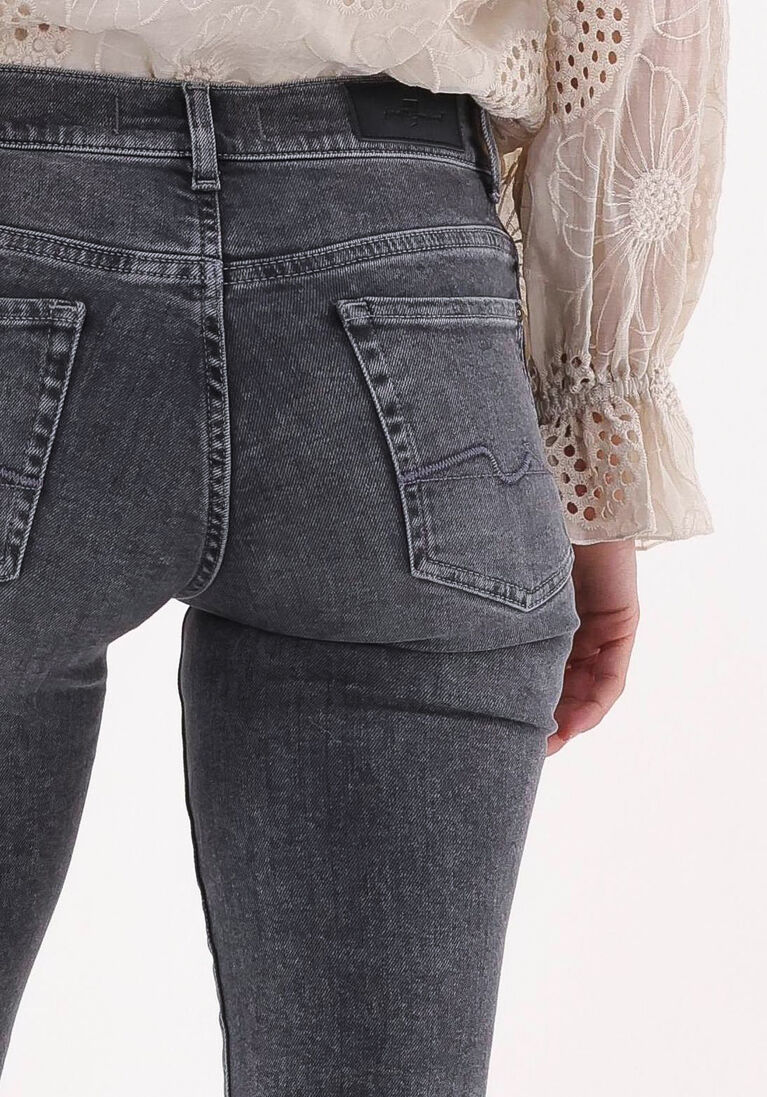 7 FOR ALL MANKIND grijze 7 for all mankind slim fit jeans roxanne luxe vintage ultimate