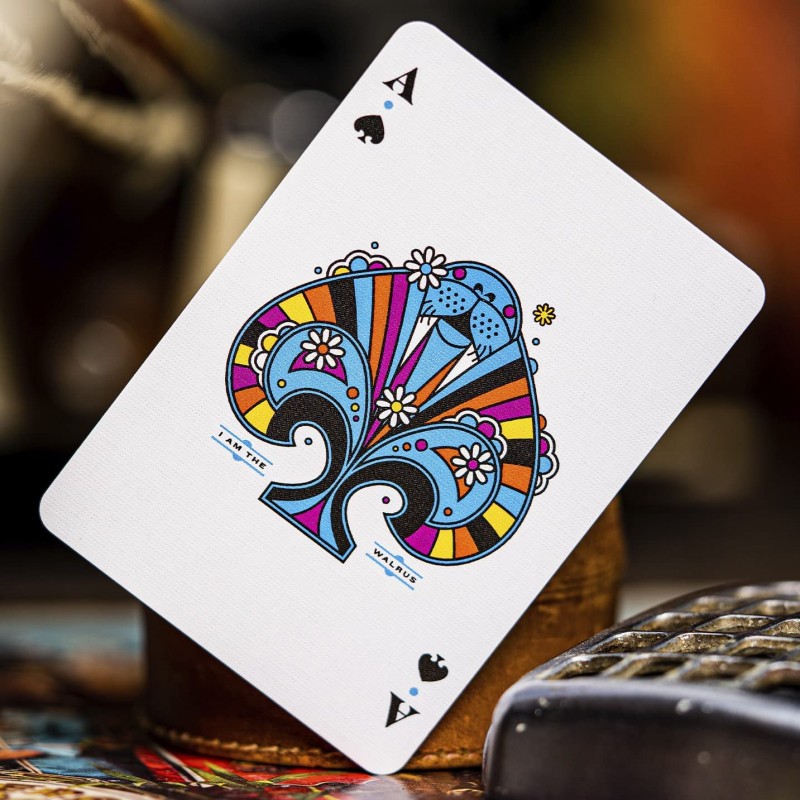 Jeu de 54 cartes Bicycle - Beatles Theroy 11