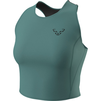 Dynafit Trail Crop Top Sport-BH Atlantic Damen