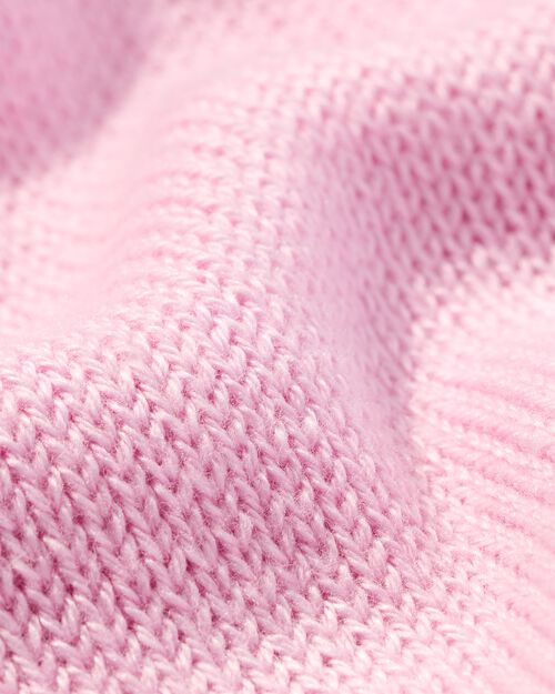 gilet maillé femme rose