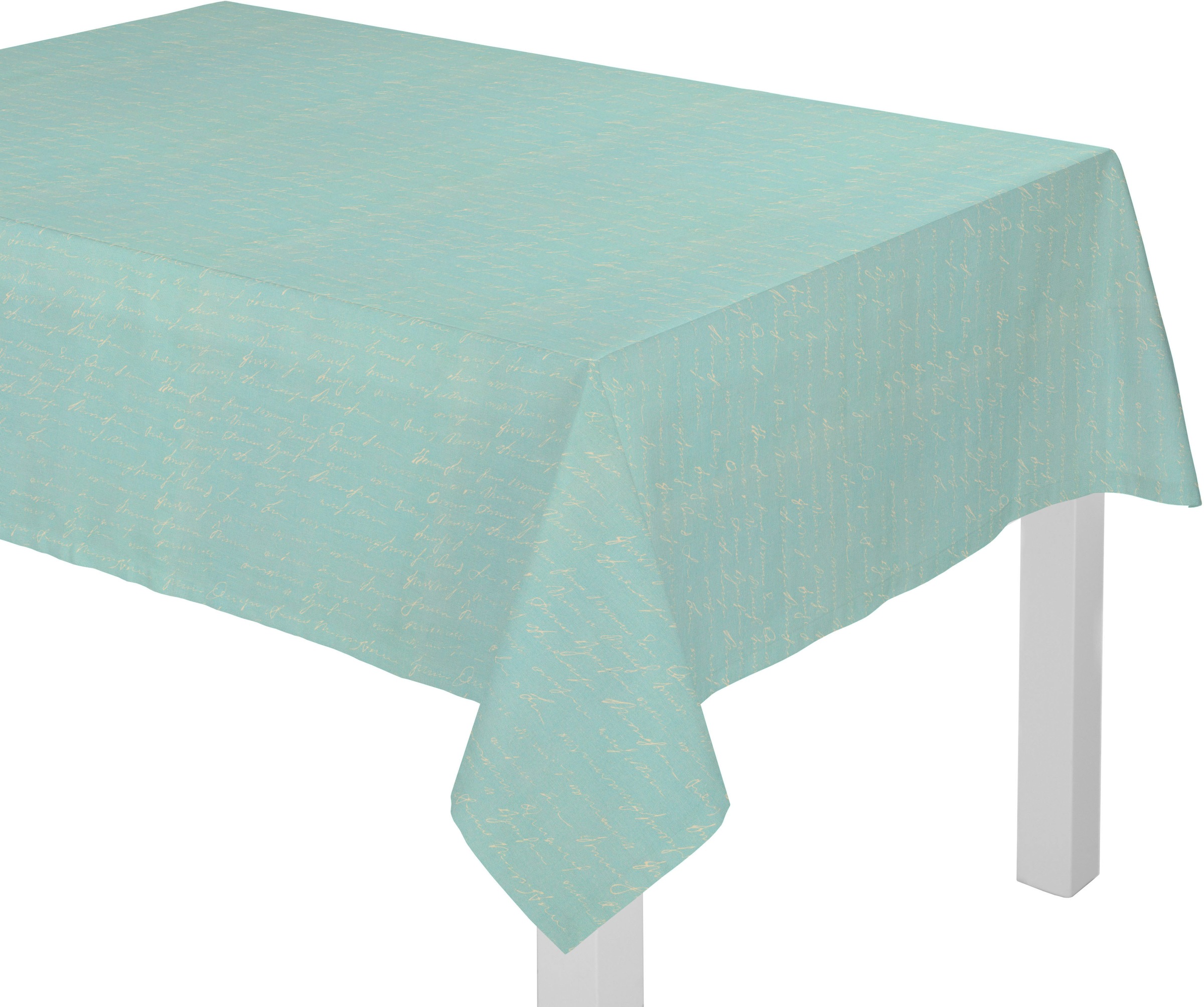 Adam Tischdecke »Scribble« aus Leinen und Bio-Baumwolle,Made in Germany
