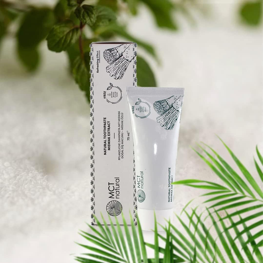 MCT natural® Natürliche Zahnpasta mit Miswak
