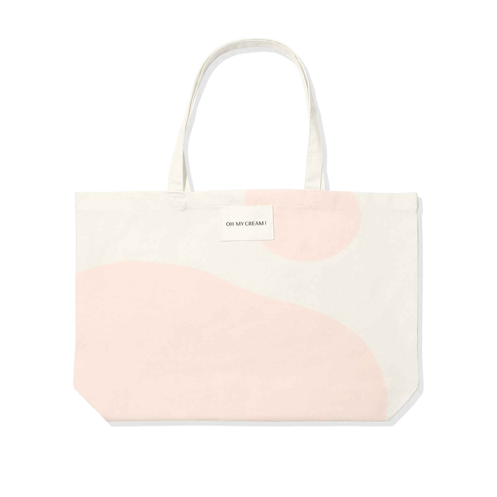 Oh My Cream Tote Bag en coton