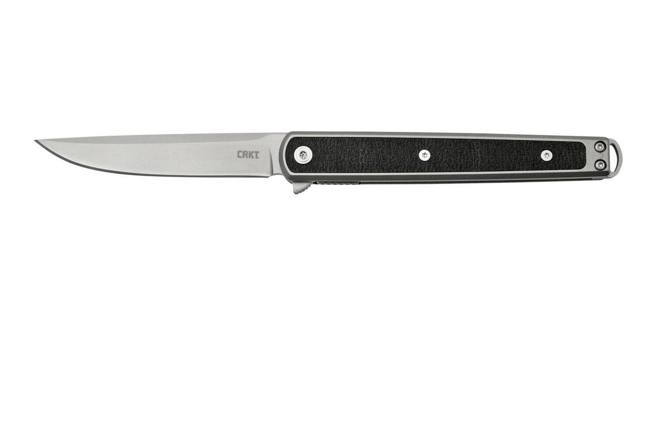 CRKT Seis Black 7123 zakmes, Richard Rogers design