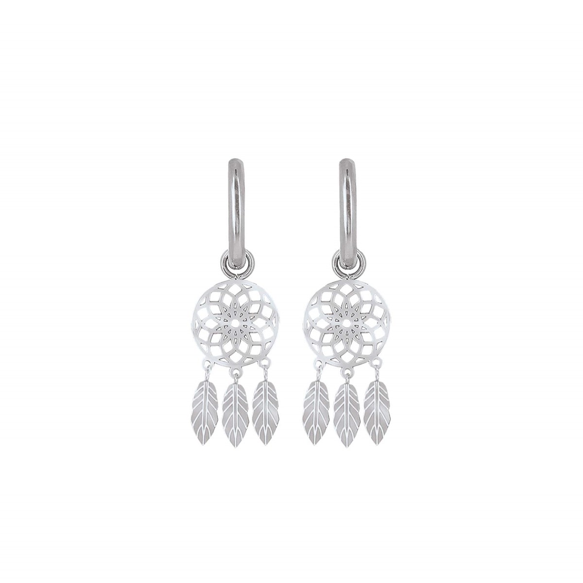 Boucles Attrape rêves acier