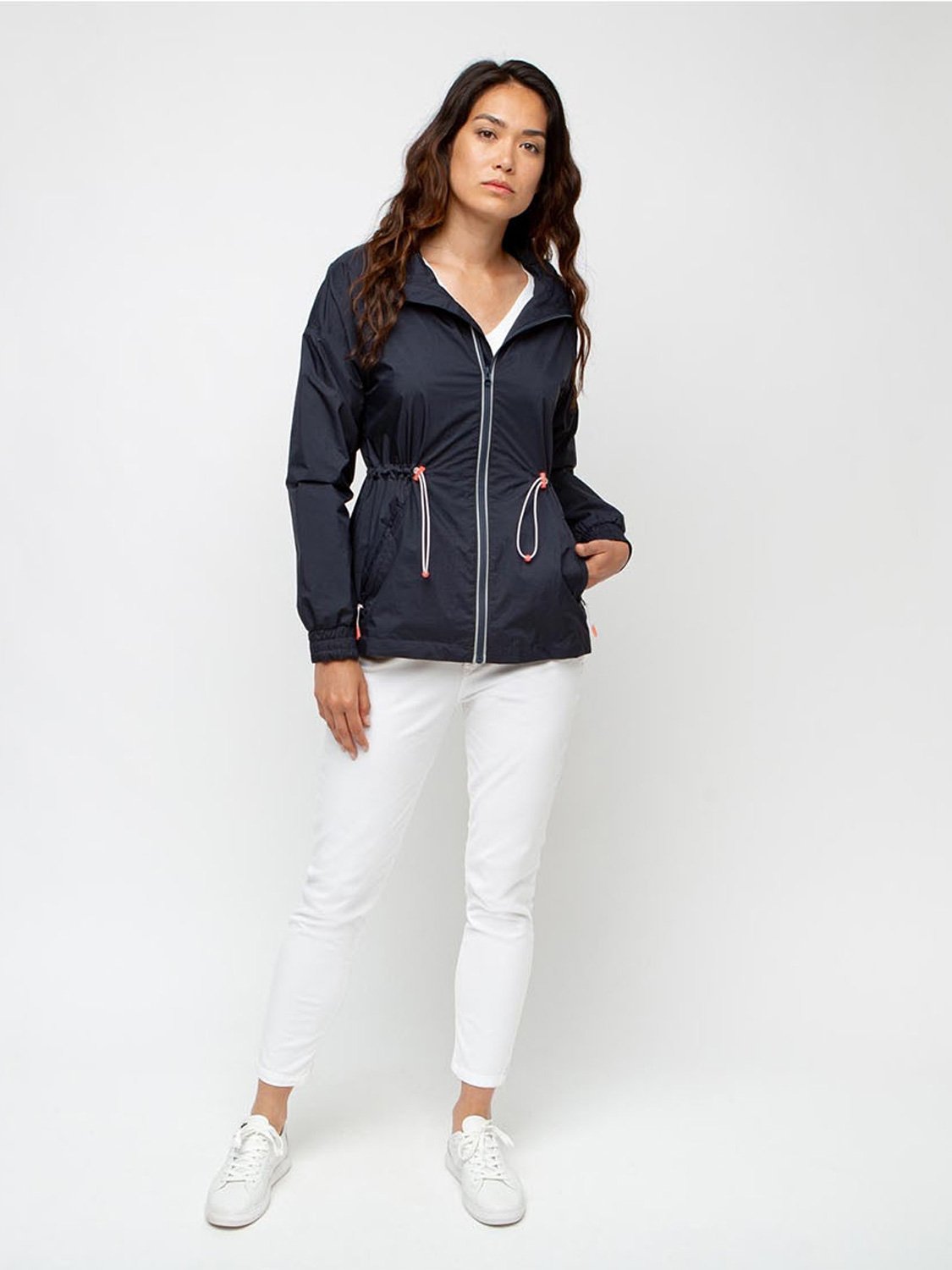 Veste Imperméable Femme Marine