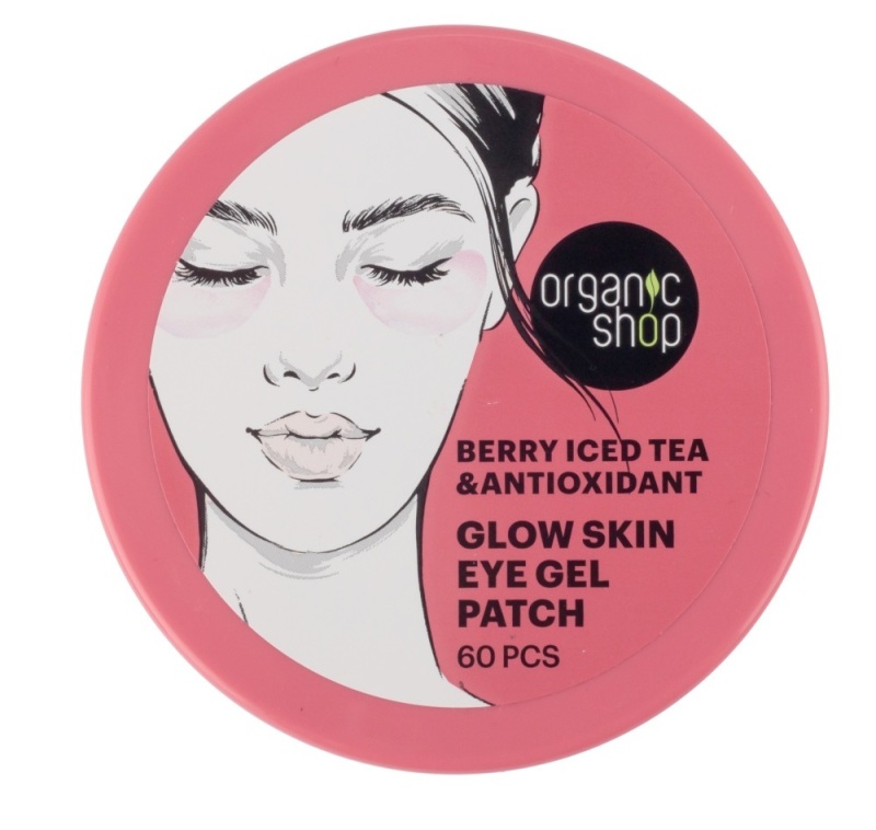 organic shop Glow Skin Eye Gel Patch 60 Stuks
