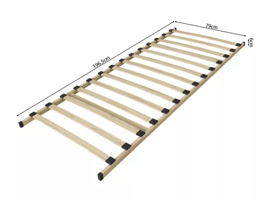 Sommier à lattes PHA 80x200 - KIT