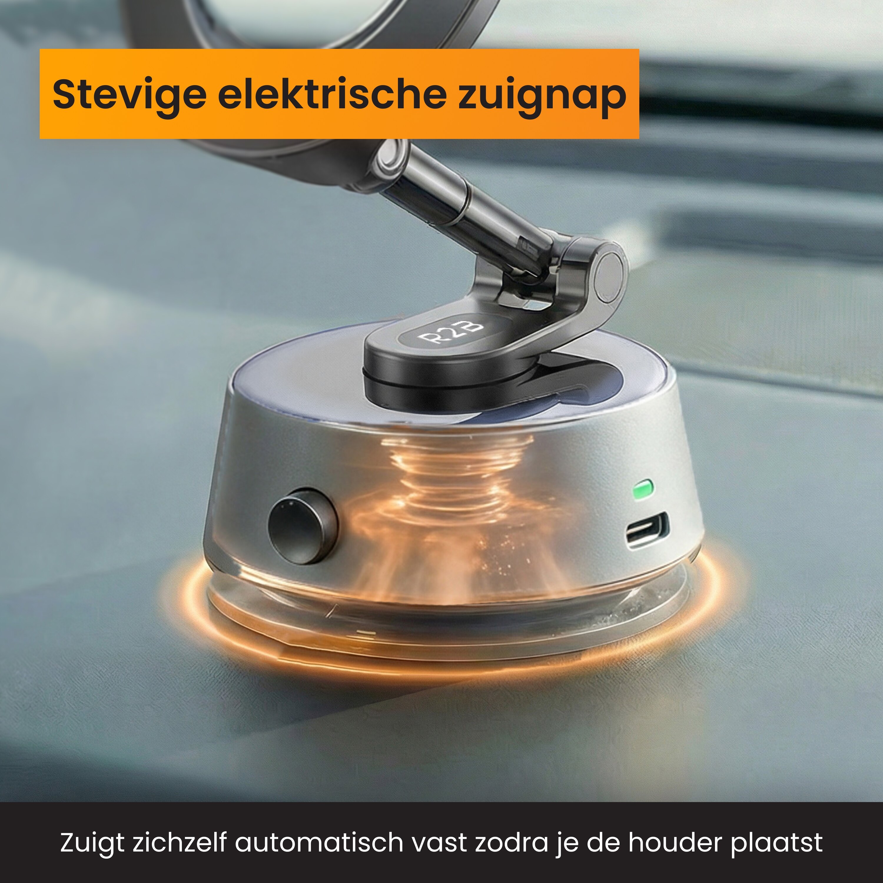 R2B Auto Magsafe Dashboard telefoonhouder