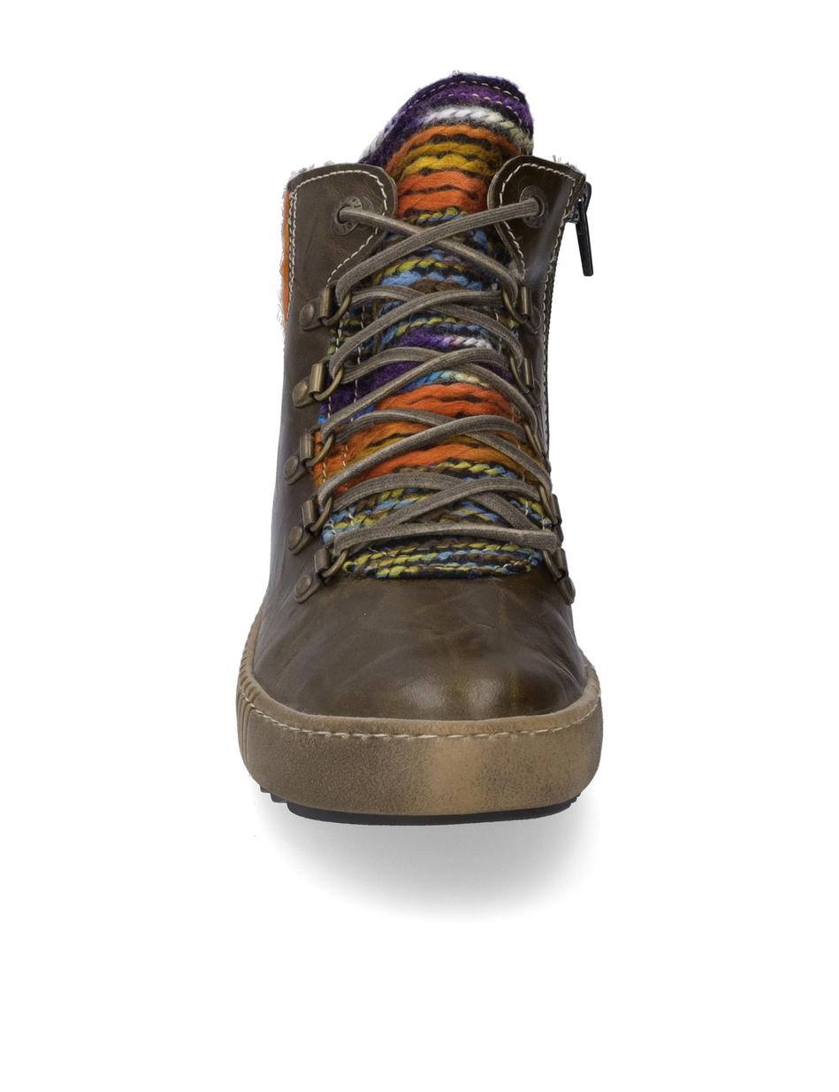 Stiefelette Maren 06, oliv-multi