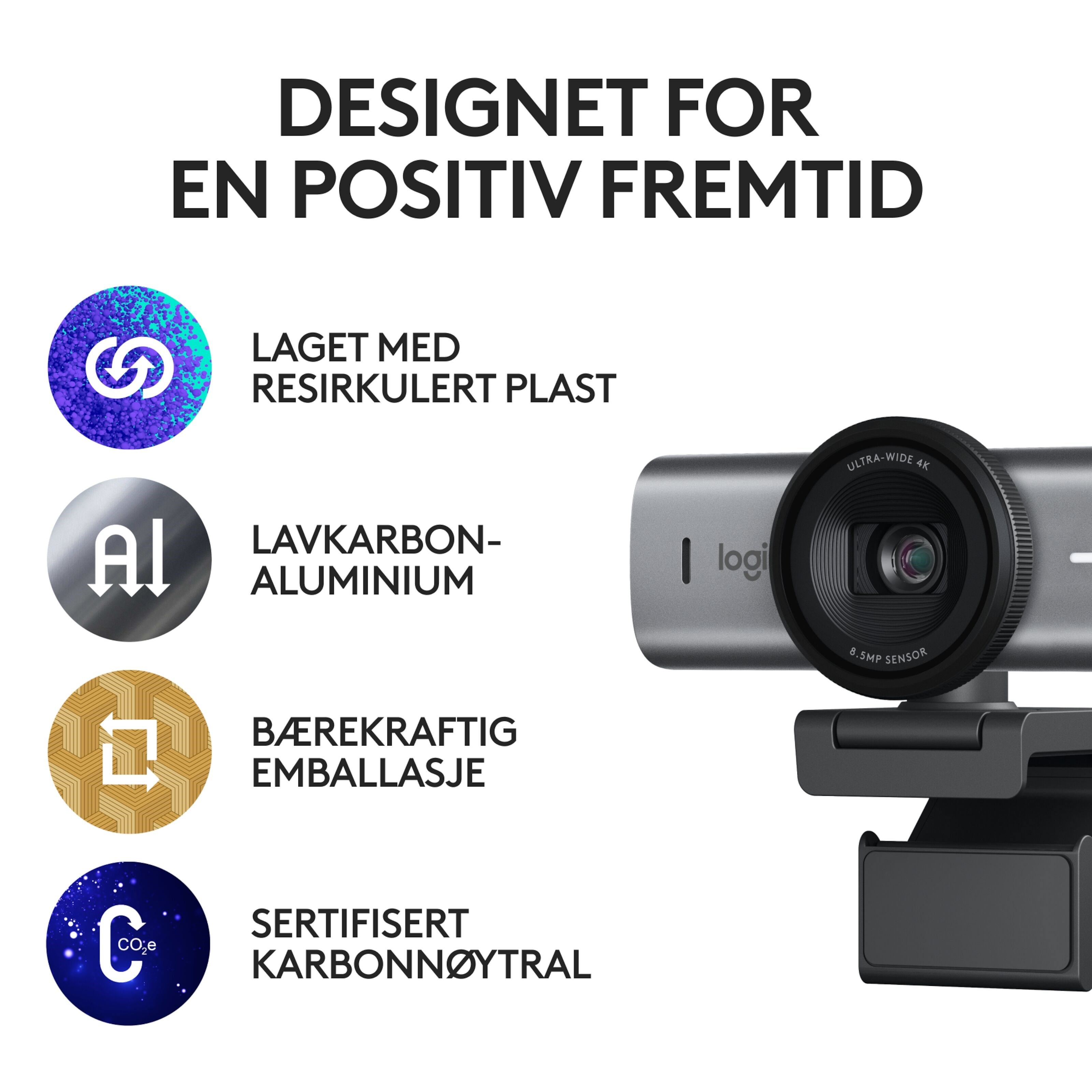 Logitech MX Brio 4K Webkamera