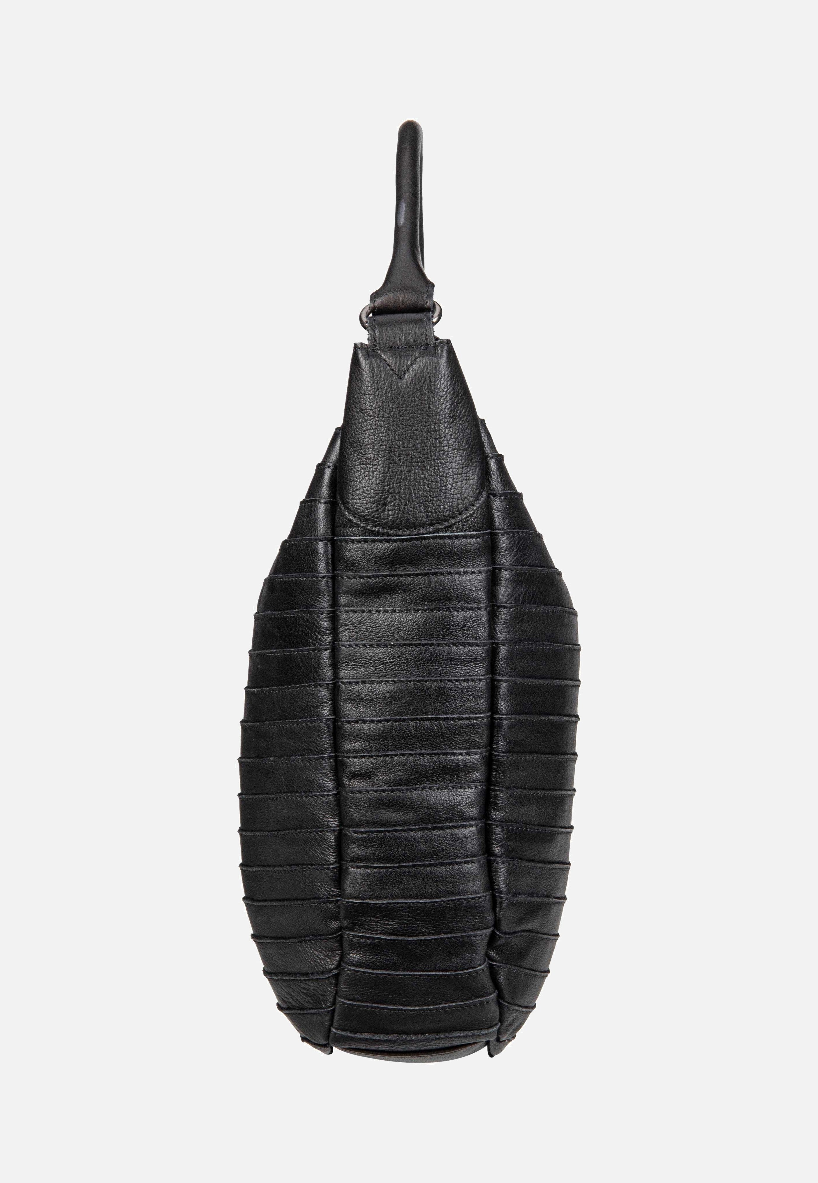 Gürteltier S 971s Black - Hobo Bag