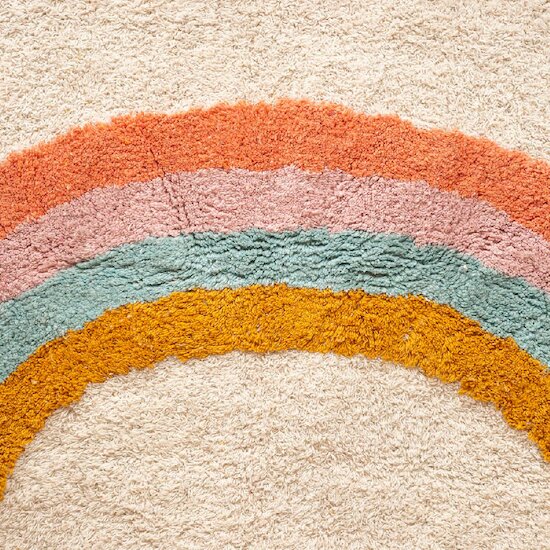 Tapis en coton   Arc-en-ciel        100 x 150 cm   de               Atmosphera