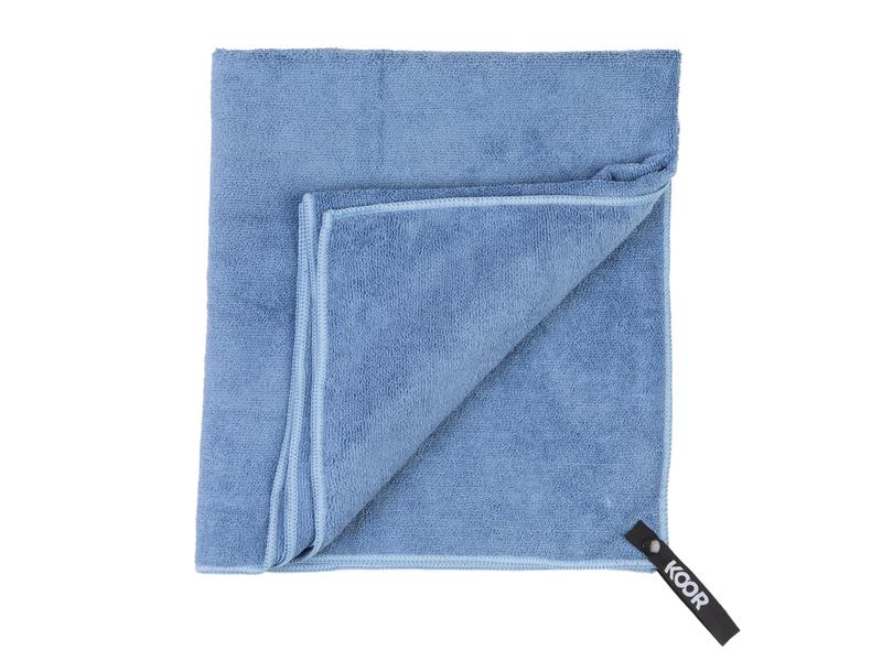 KOOR Handtuch Soft Blu L   XL Duschtuch-Set