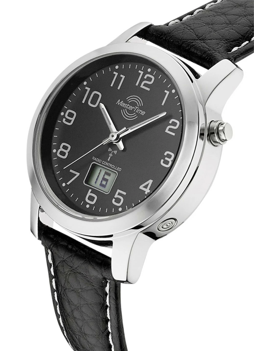 Modische, sportliche Damen-Lederarmbanduhr
