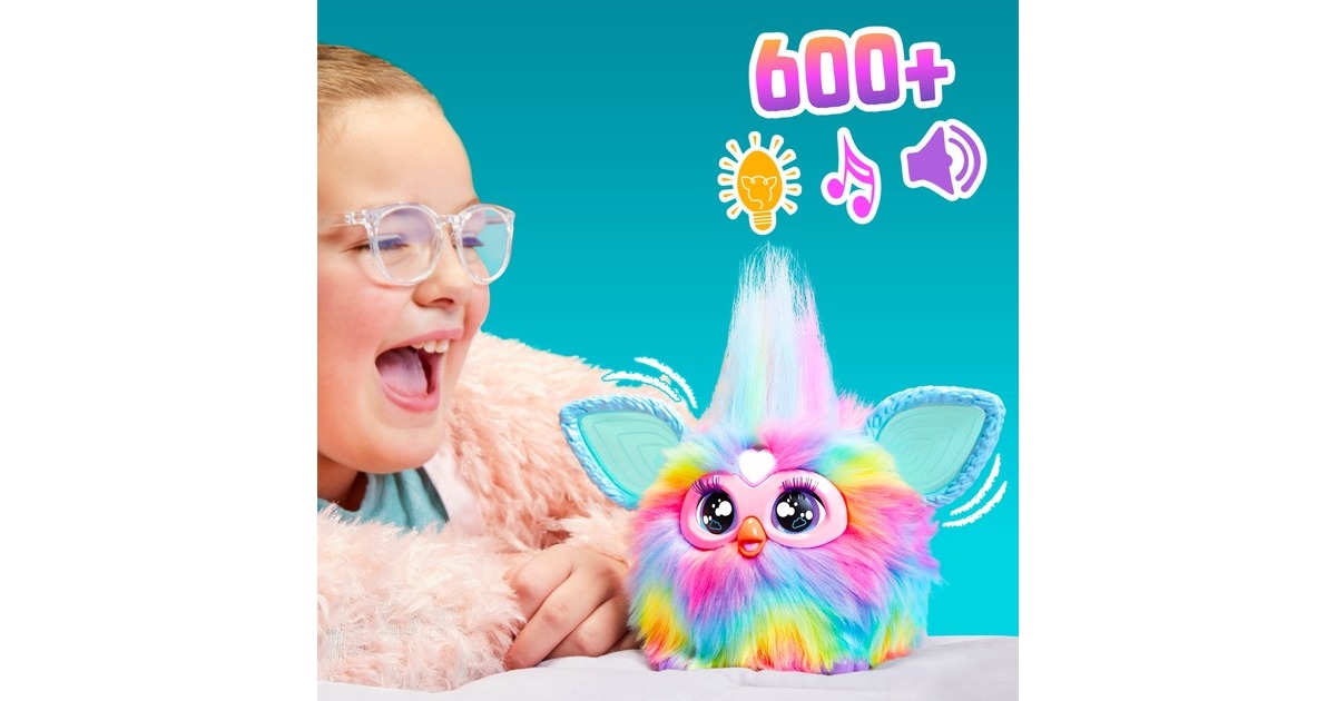 HasbroFurby Tie-Dye Pluchenspeelgoed