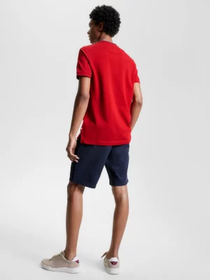 Polo Slim Fit com Gola Mandarim